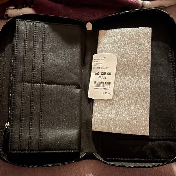 NEW Black Cat Face Wallet - Picture 2 of 2